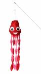 Elliot Windrabauken 16 x 14 x 60 cm Olli Octopus rot