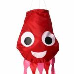 Elliot Windrabauken 16 x 14 x 60 cm Olli Octopus rot