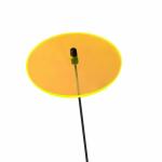 Elliot Lichtzauber Scheibe 10 cm orange mit 30 cm Stab