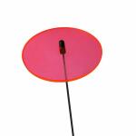 Elliot Lichtzauber Scheibe 10 cm rot mit 30 cm Stab