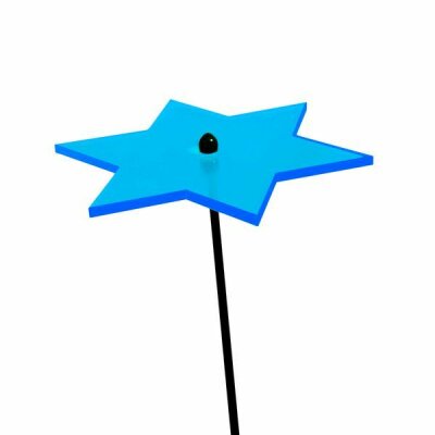 Elliot Lichtzauber Stern 12 cm blau
