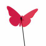 Elliot Lichtzauber Schmetterling gebogen 16 cm rot