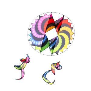 Elliot Drachen X-Kites 3-D Circle Wing Polyestertuch m Druck