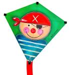Elliot Drachen Eddy Pico Pirat 75 x 75 cm Gfk 4 mm rtf