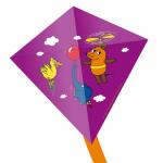 Elliot Drachen Eddy MausElefaEnte 75x75cm Gfk4mm lila