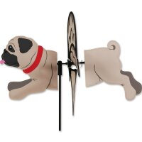 Elliot Windspiel Petite Mops Ø 32 cm, 43 cm x 21 cm
