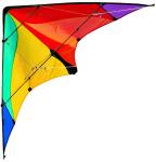 Elliot Drachen Delta Basic 117 x 59 cm rainbow/schwarz rtf