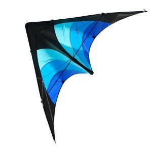 Elliot Drachen Delta Stunt 148 x 63 cm blau/schwarz rtf