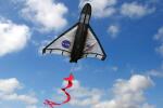 Elliot Drachen WindNSun 3D Space Shuttle Polyestertuch Druck
