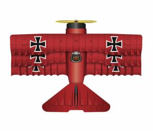 Elliot Drachen WindNSun 3D Red Baron Polyestertuch Druck