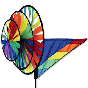 Elliot Windspiel Triple Rainbow Ø 43/37/25cm Ruder 45x28cm