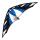 Elliot Drachen X-Dream 180 x 61 blau/schwarz/weiß rtf