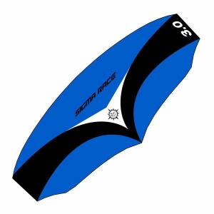 Elliot Drachen Sigma Race3.0 315x126cm schwarz/weiß/blau