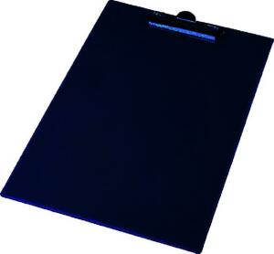 Klemmbrett Schreibplatte A4 economy PVC-Folie leinengeprägt farbig schwarz