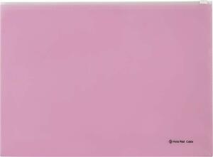 Dokumentenhülle A4 mit Reißverschluß pastellrosa