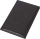 Rechnungsmappe 17x11cm Dekor Leder schwarz