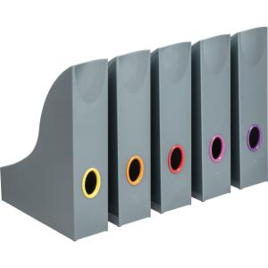 Durable Stehsammler Set A4 VARICOLOR sort 5-farbiger Ablauf