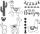 HEYDA 204888676 Stempel-Set Lama 12 x 10 x 3 cm Holz