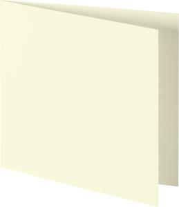 HEYDA 211427009 Doppelkarte Quadrat 135 x 135 mm elfenbein