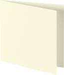 HEYDA 211427009 Doppelkarte Quadrat 135 x 135 mm elfenbein
