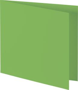HEYDA 211427040 Doppelkarte Quadrat 135 x 135 mm grasgrün