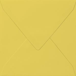 HEYDA 211453010 Kuvert Quadrat 140 x 140 mm goldgelb