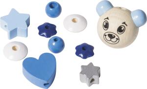 KNORR PRANDELL Holzperlen-Mix Teddy Buche Ahorn Deutschland blau