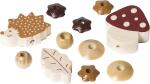 KNORR PRANDELL Holzperlen-Mix Igel Buche Ahorn...