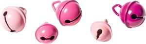 KNORR PRANDELL 218608024 Glöckchen-Mix Ø 11 15 mm Metall rosa pink