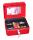 WEDO Geldkassette Gr.2 ro 20,0x16,0x9,0cm mit Clip