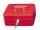 WEDO Geldkassette Gr.2 ro 20,0x16,0x9,0cm mit Clip