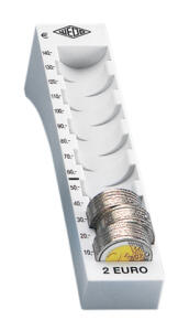 WEDO Geldzählrille EURO 2,00