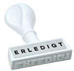 WEDO Stempel Text Erledigt