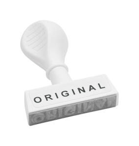 WEDO Stempel Text Original
