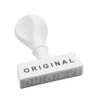 WEDO Stempel Text Original