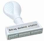 WEDO Stempel Text Betr. dank.