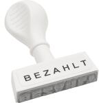 WEDO Stempel Text Bezahlt