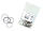 WEDO Schlüssel Met. Ringe 4003801030906