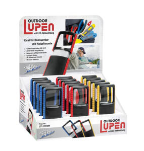 WEDO Lupe Outdoor eckig f.sort.