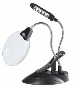 WEDO Lupenlampe mit LED sw