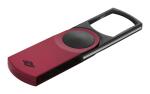 WEDO Lupe eckig beleuchtet rt incl. Batterien Swing it SB