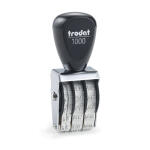 WEDO Stempel Datum in Buchst.