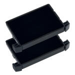 Stempelersatzkissen 6/4750 41 x 24 mm (B x H) schwarz 2 St./Pack.