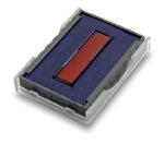Stempelersatzkissen 6/4750/2 4750, 4750/L, 4750 blau/rot 2 St./Pack.