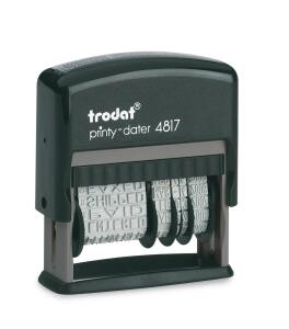 WEDO Stempel Wortband m. Datum