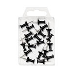 WEDO Pinnnadeln sw. 20 St. 4003801000473
