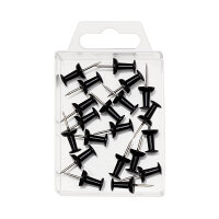 WEDO Pinnnadeln sw. 20 St.