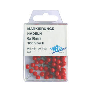 WEDO Nadeln 6x16mm rt 4003801031910