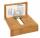 WEDO Visitenkartenhalter Bambus br