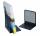 WEDO Buchstützen Set Office sw